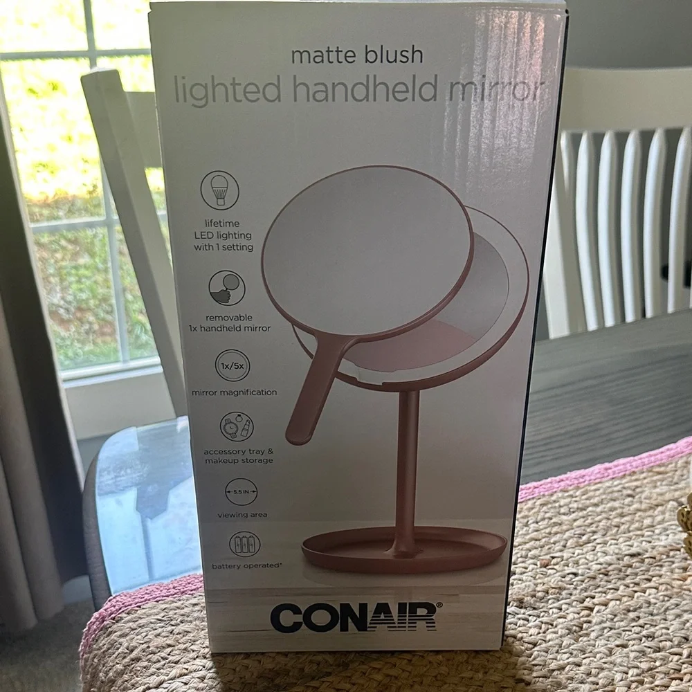 Conair Blush Lighted Vanity Mirror